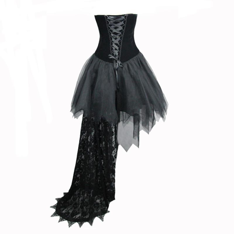 Women's Grungy Punk Goth Short Dress