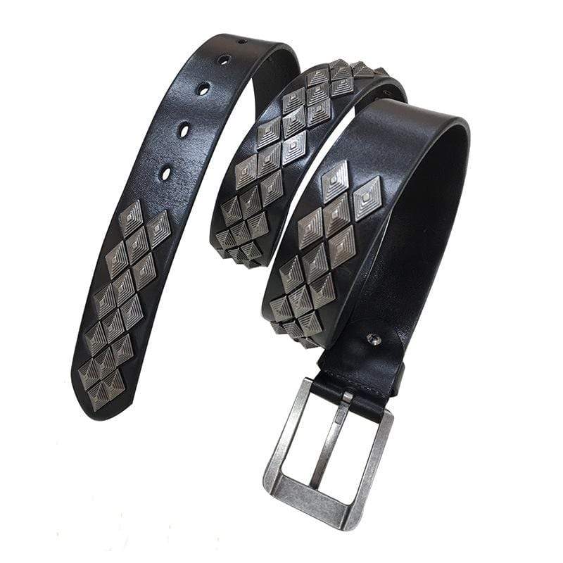 Men's Gothic Rhomboid Rivets Belts