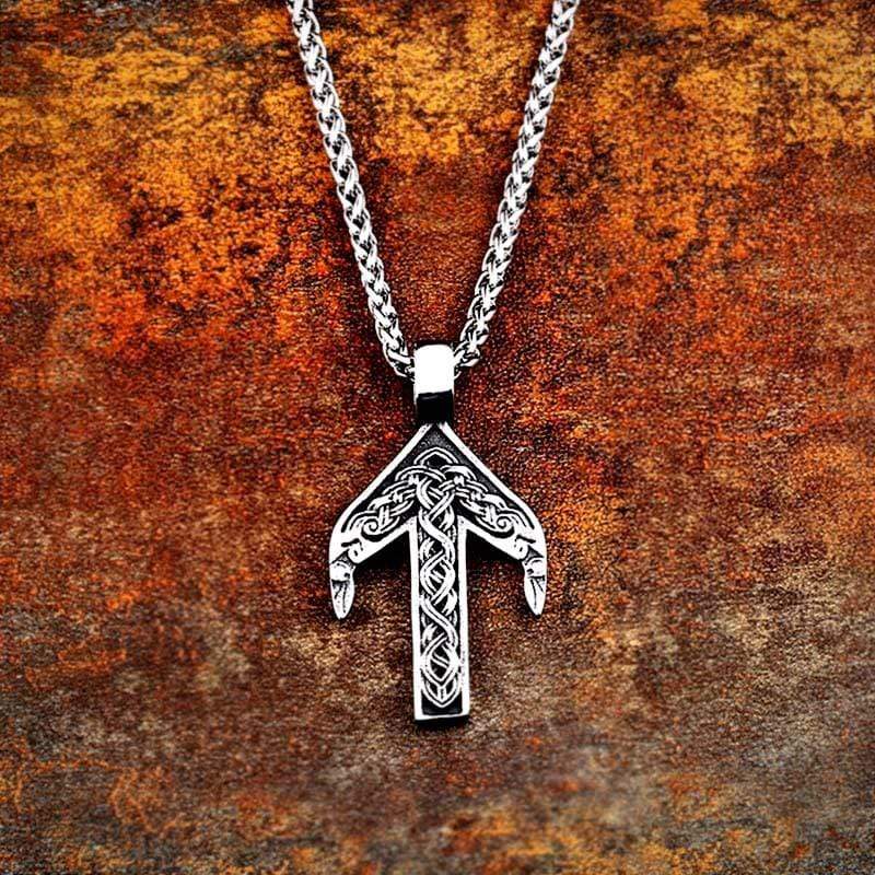 Men's Punk Arrow Necklace