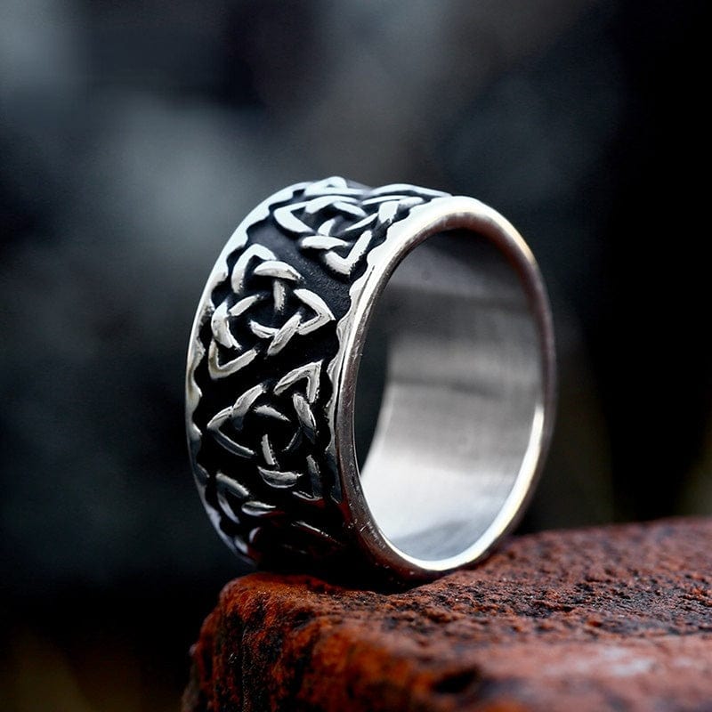 Kobine Men's Punk Celtic Knot Ring
