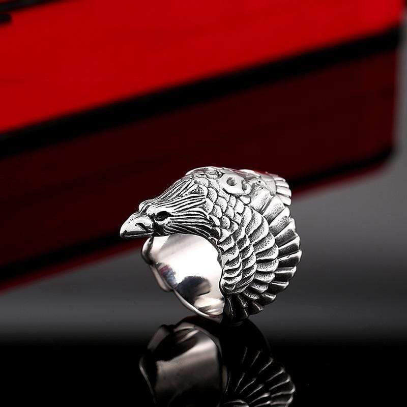 Men's Punk Corvus Corax Rings