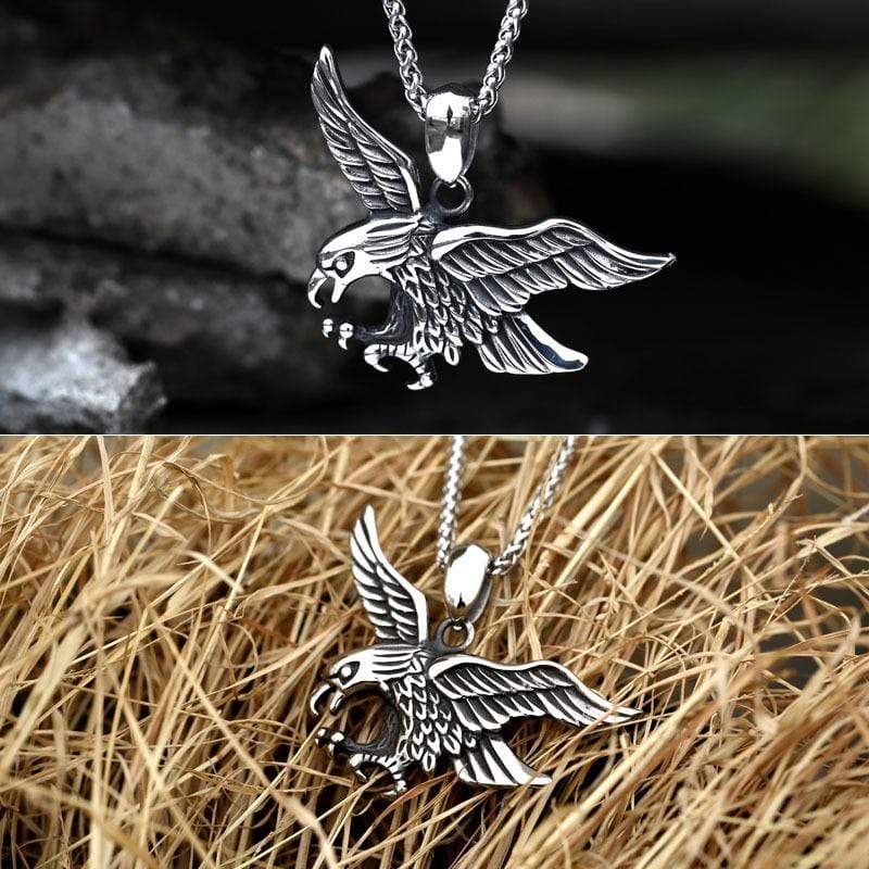 Men's Punk Eagle Necklace