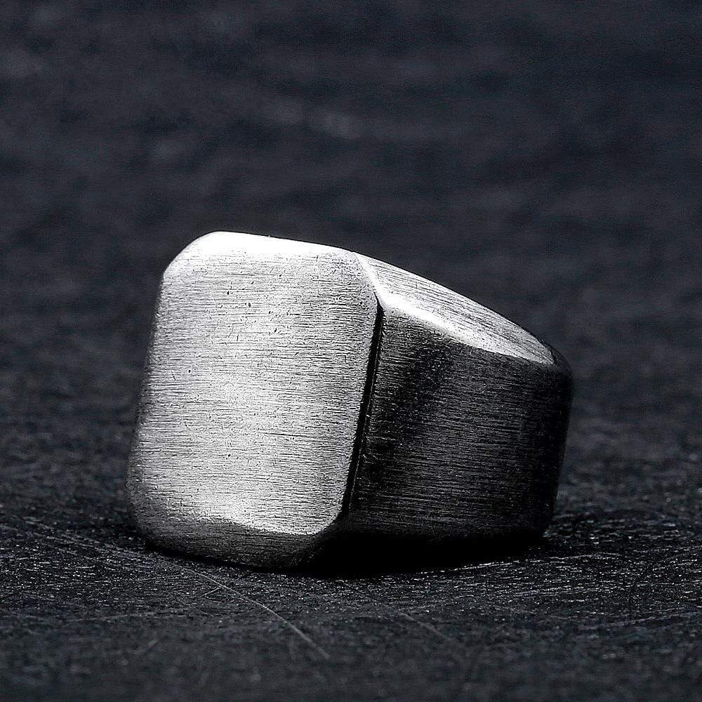 Men's Punk Pure Color Rings