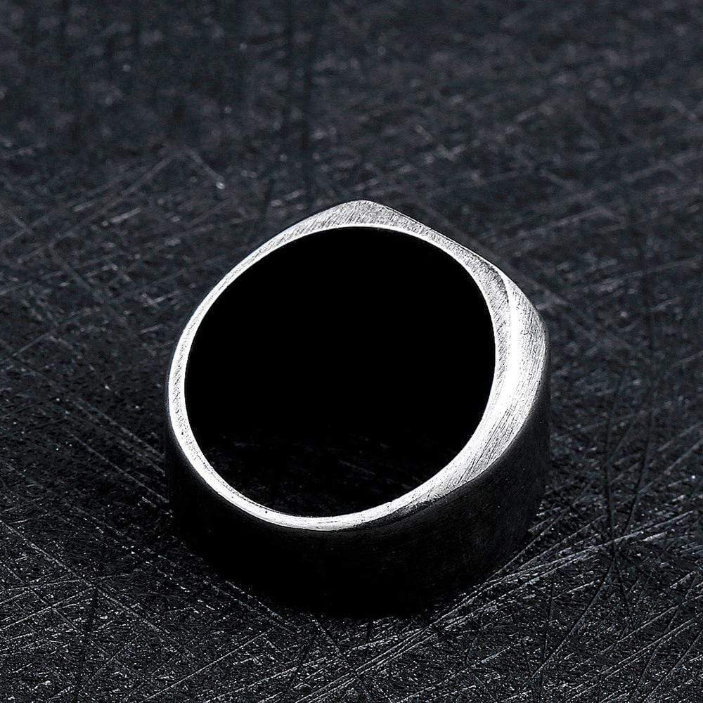 Men's Punk Pure Color Rings