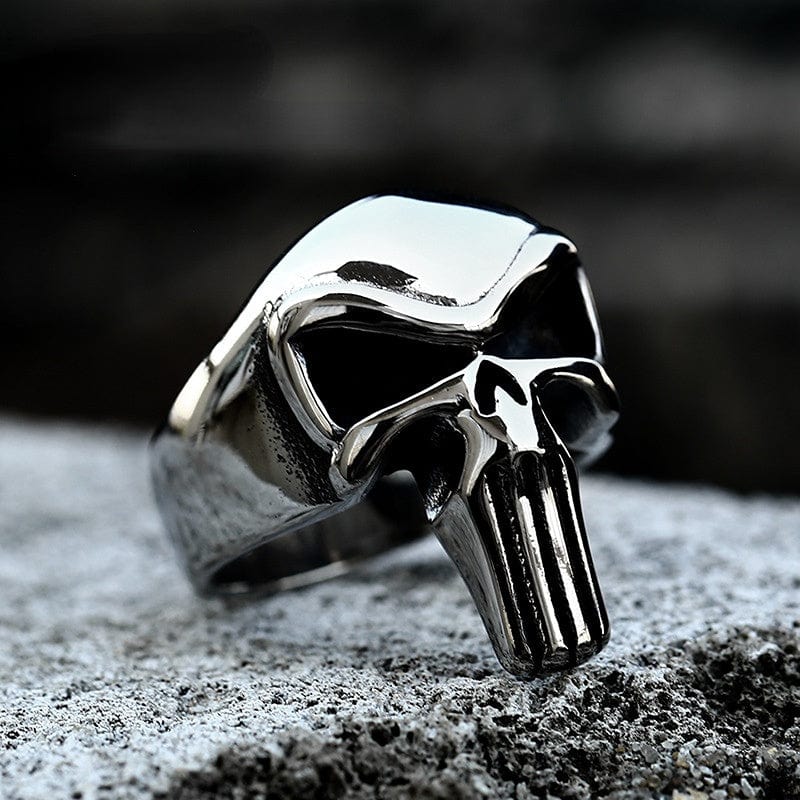 Kobine Men's Punk Skull Ring