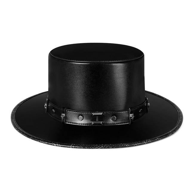 Kobine Men's Steampunk Rivet Splice Hat