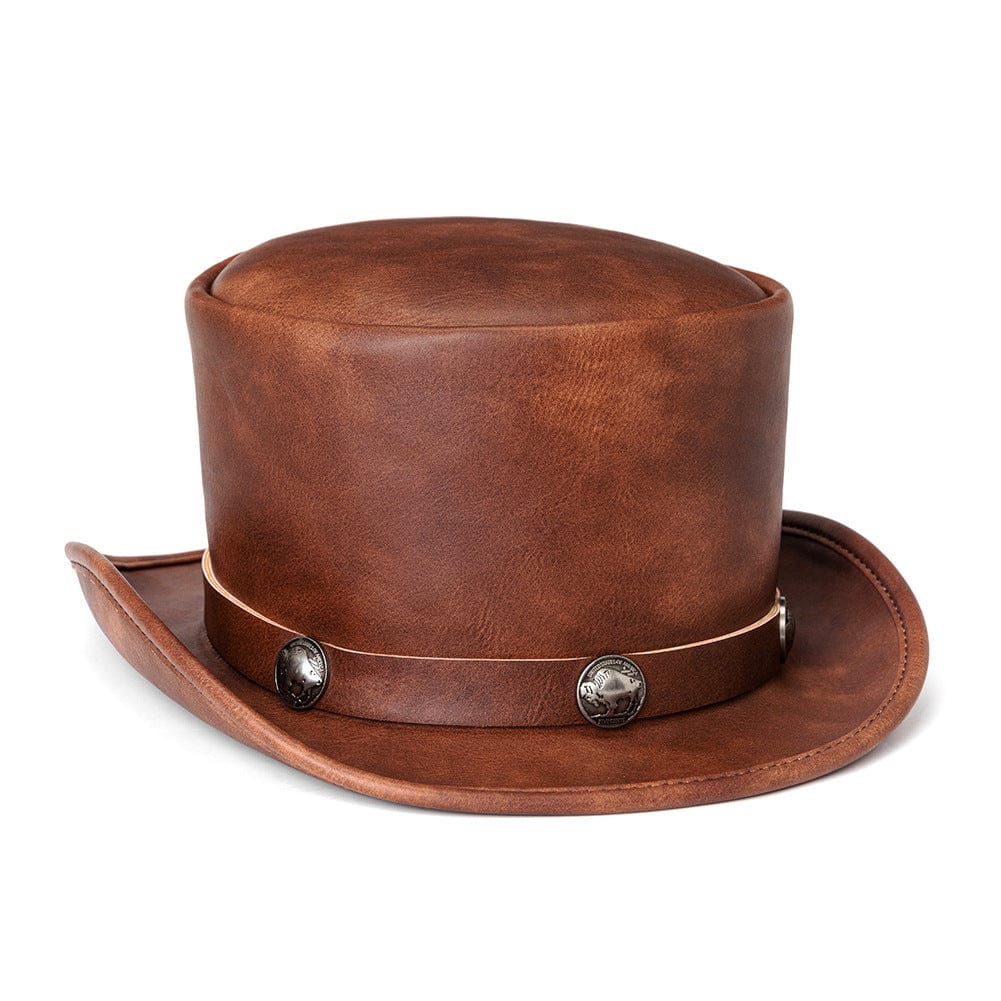 Kobine Men's Steampunk Strappy Cocked Hat