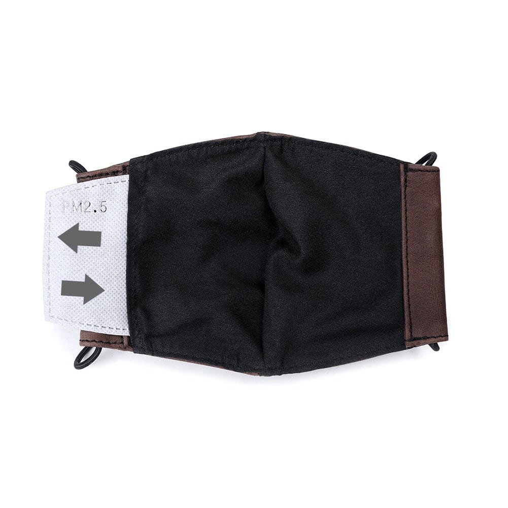 Kobine Steampunk Strappy Replaceable Filter Mask