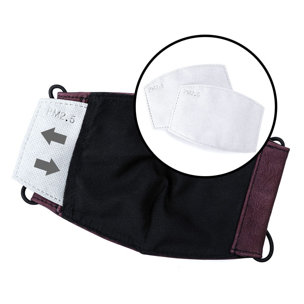 Kobine Unisex Steampunk Badge Rivets Mask