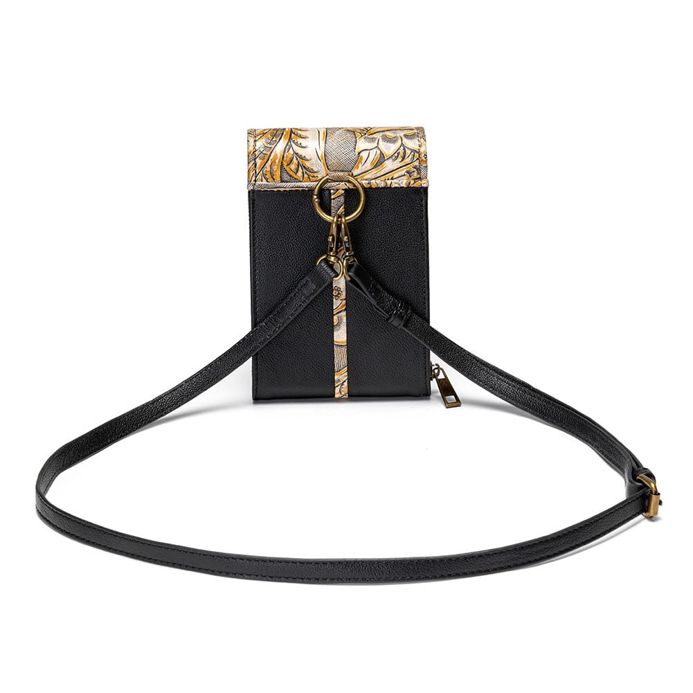 Kobine Unisex Steampunk Rivets Embossed Mini Bag