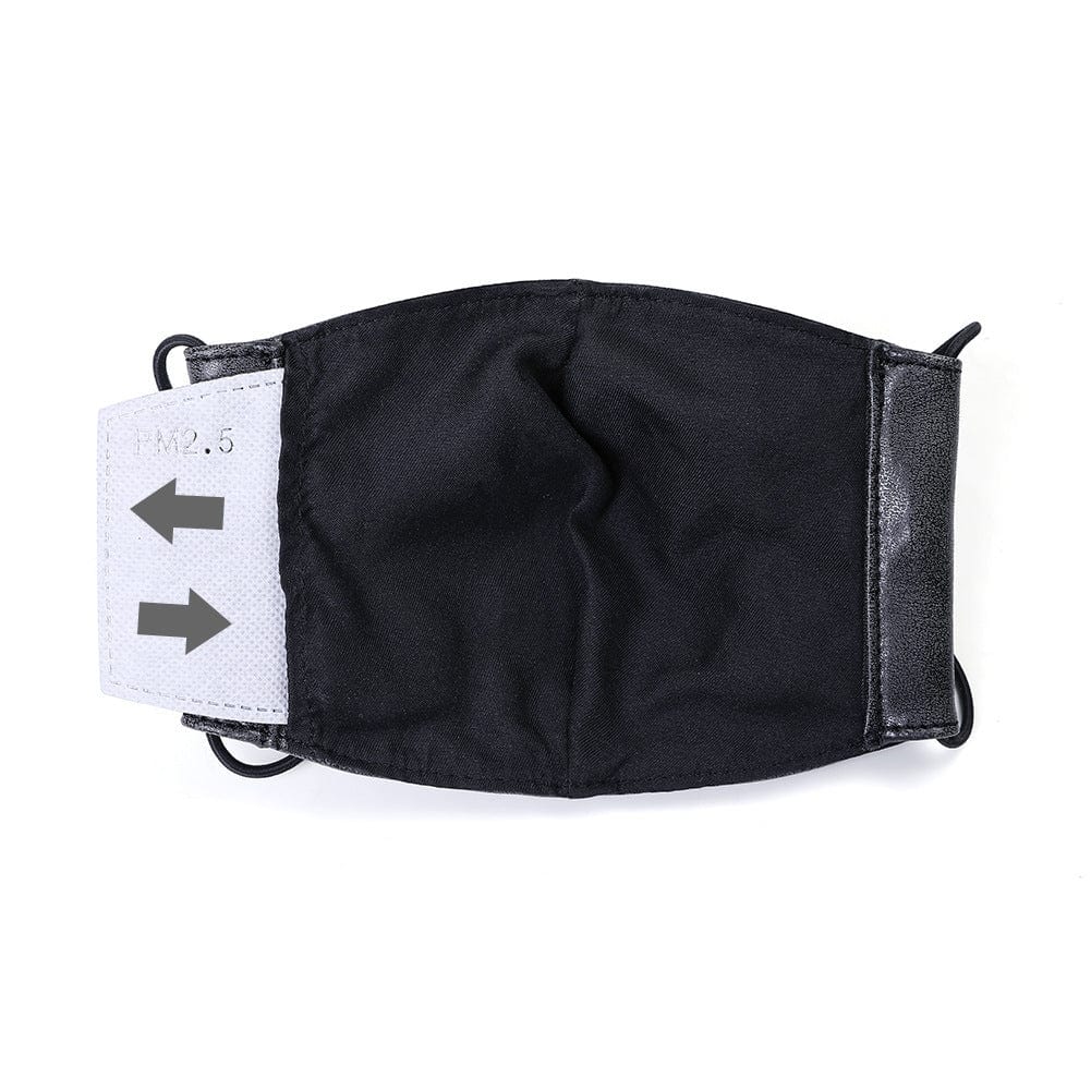 Kobine Unisex Steampunk Rivets Splice Mask