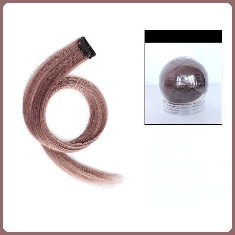 Kobine Women's Colourful One Piece Synthetic Hair Extension