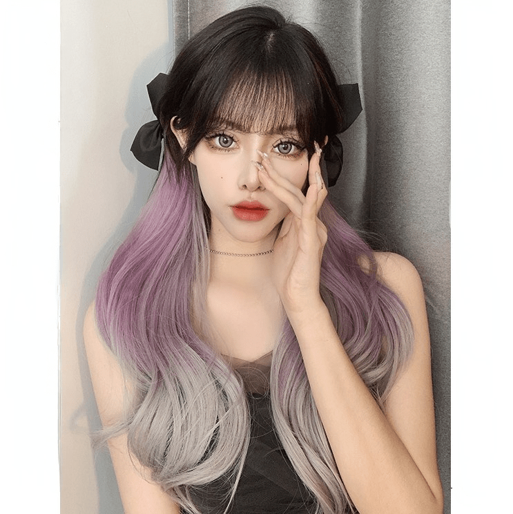 Kobine Women's Double Color Deep Wave Synthetics Hair Extension