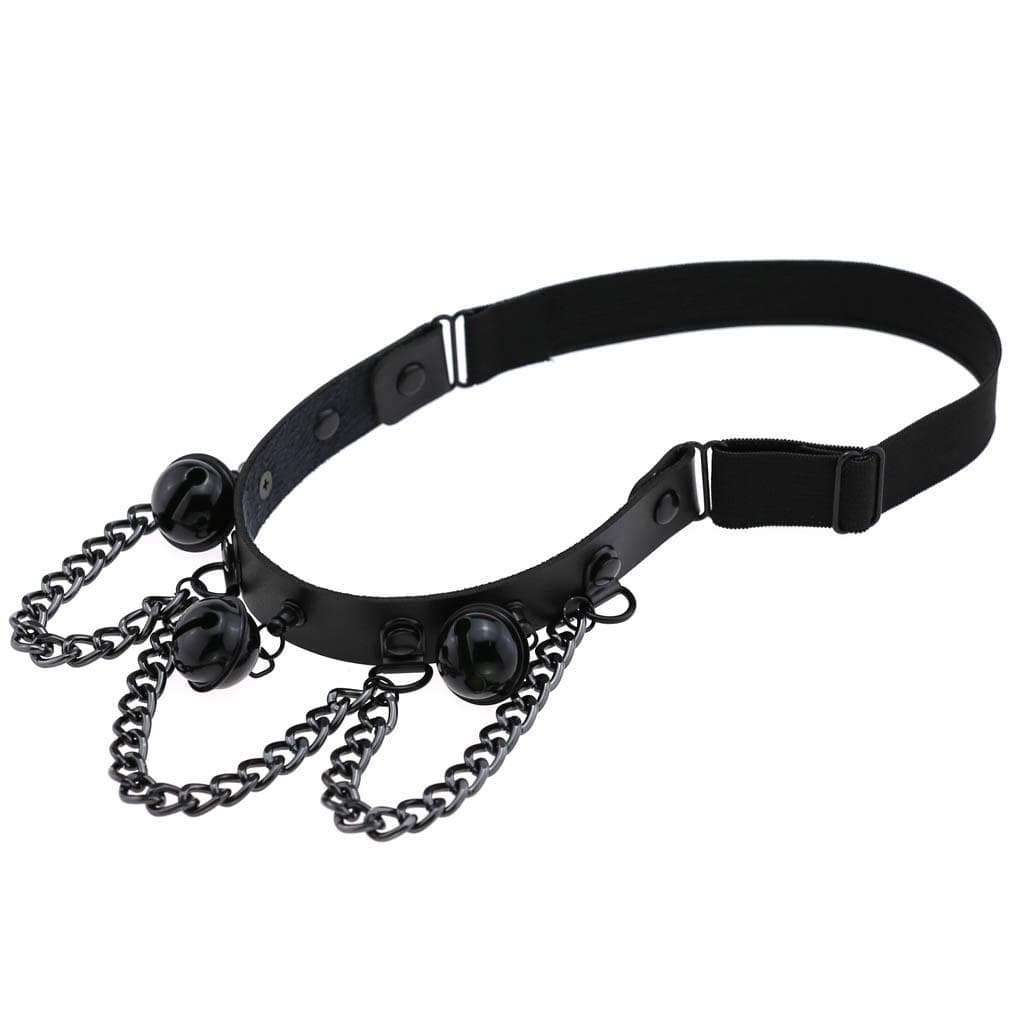 Women's Gothic Chain Leg Harnesses With Tinkle Bell