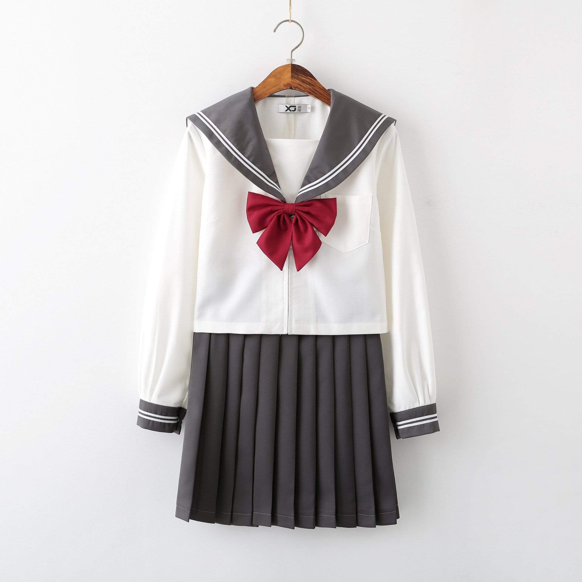 Women's JK Costumes Suits White Blue Sailor's Suits