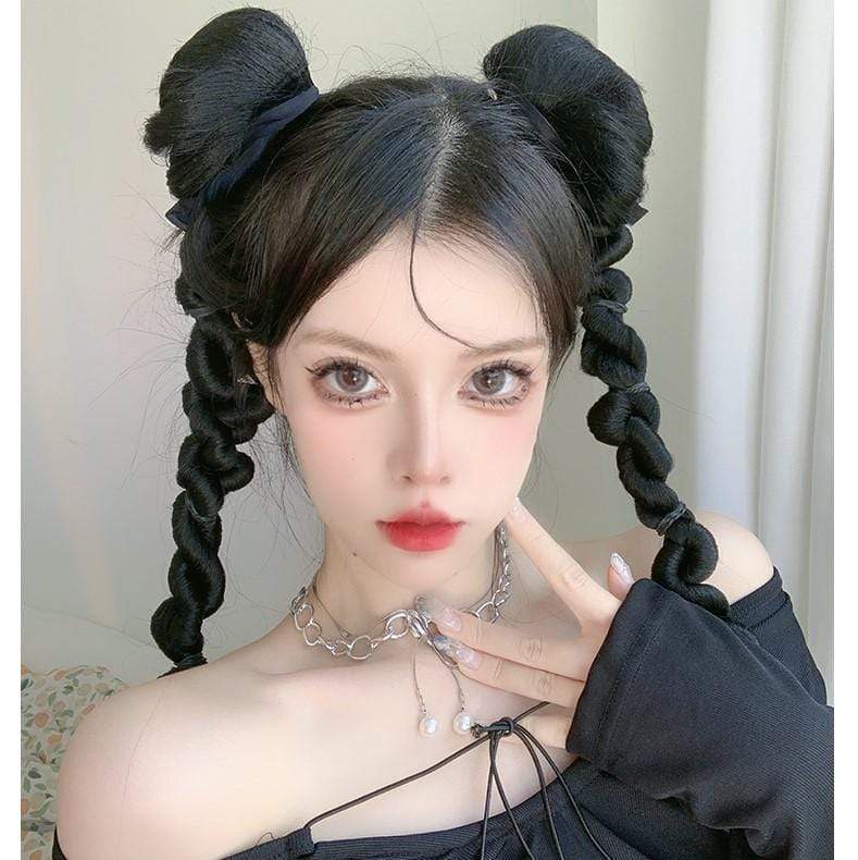 Kobine Women's Ponytail Braid Synthetic Hair Extension