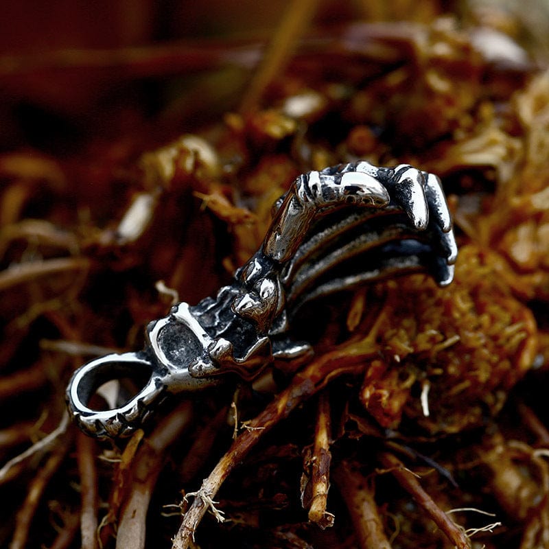 Kobine Women's Punk Skeleton Necklace