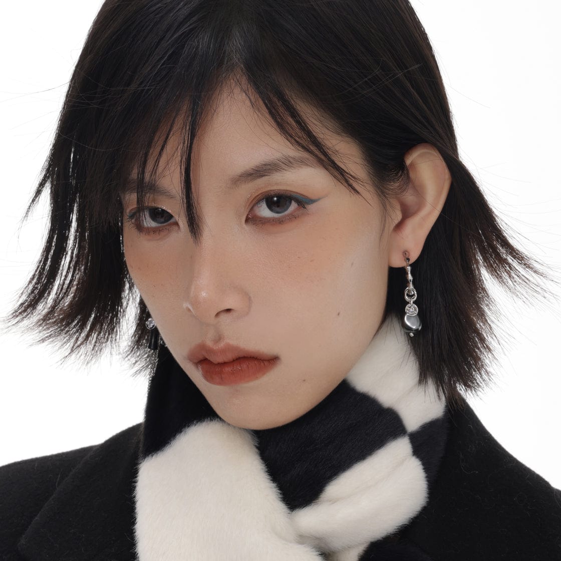 Kobine Women's Punk Tassels Detachable Earrings