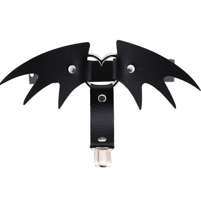 Kobine Women's Punk Wing Heart Gater