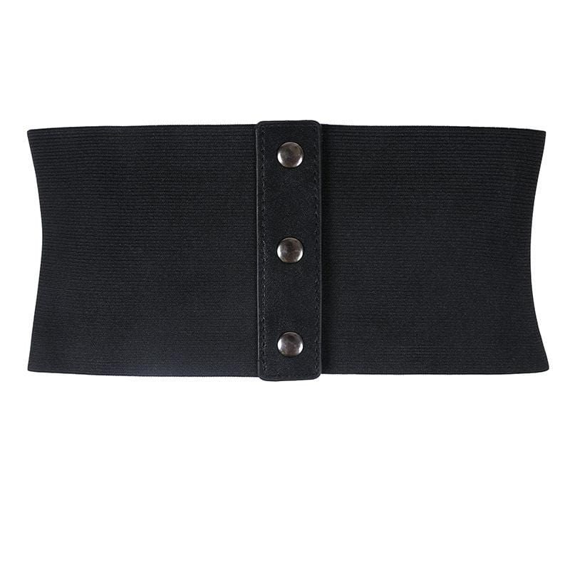 Women's Vintage Faux Leather Lacing Wide Belts