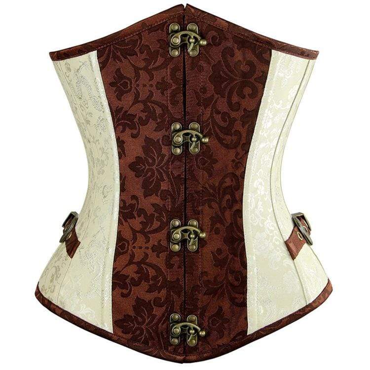 Women' Vintage Contrast Color Underbust Corsets