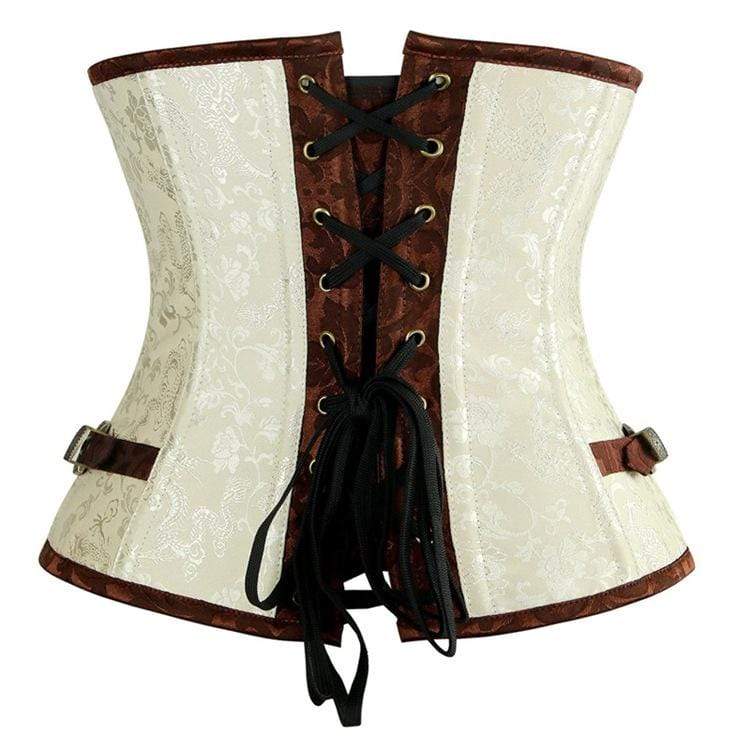 Women' Vintage Contrast Color Underbust Corsets