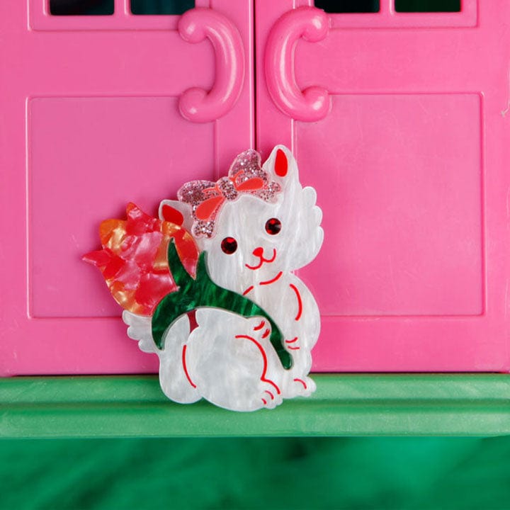 Pink Kawaii Women's Cat Hair Pin