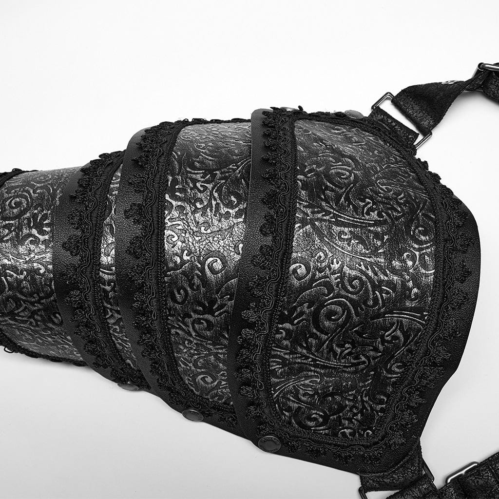 PUNK RAVE Men's Punk Layered Harness