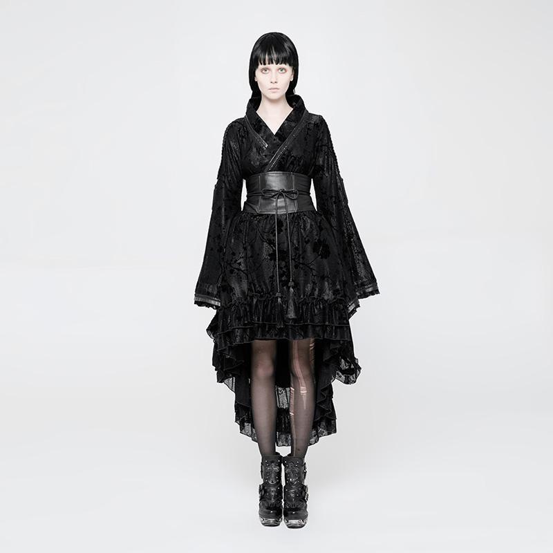 Women's Goth Kimono Dress
