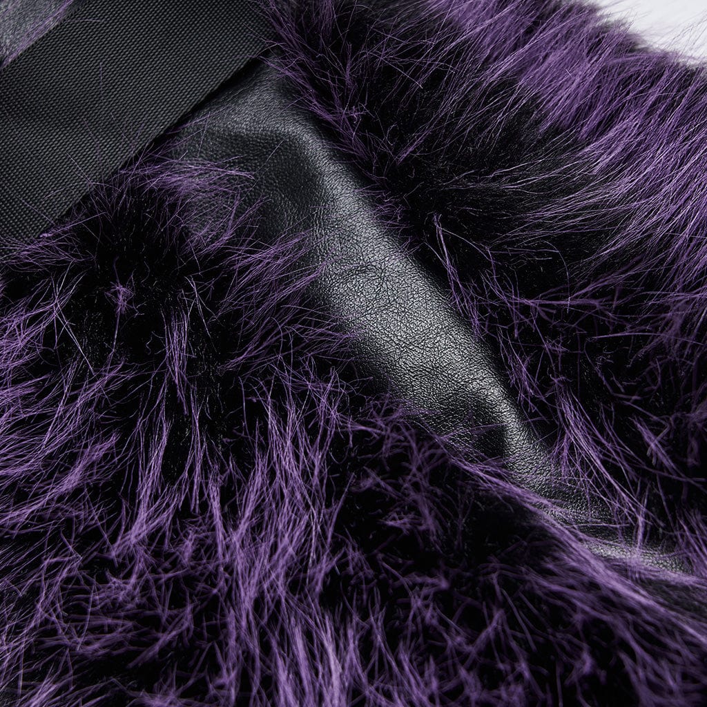 PUNK RAVE Women's Punk Woolen Leg Warmers