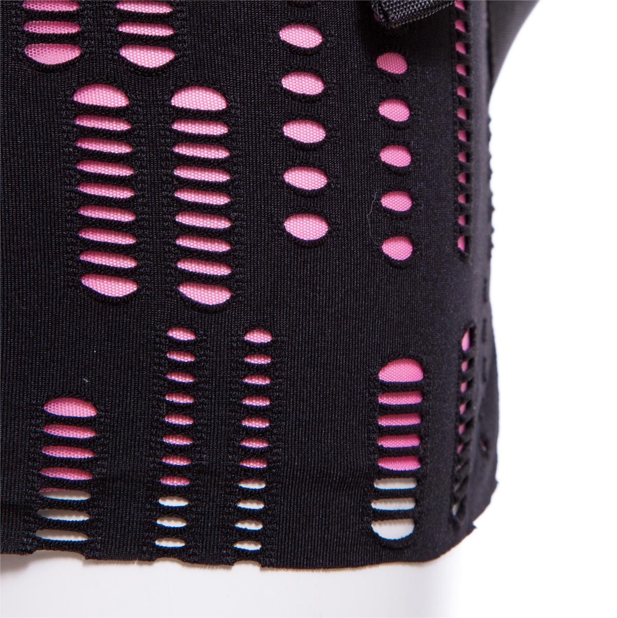 RNG Women's Grunge Contrast Color Ripped Skirt