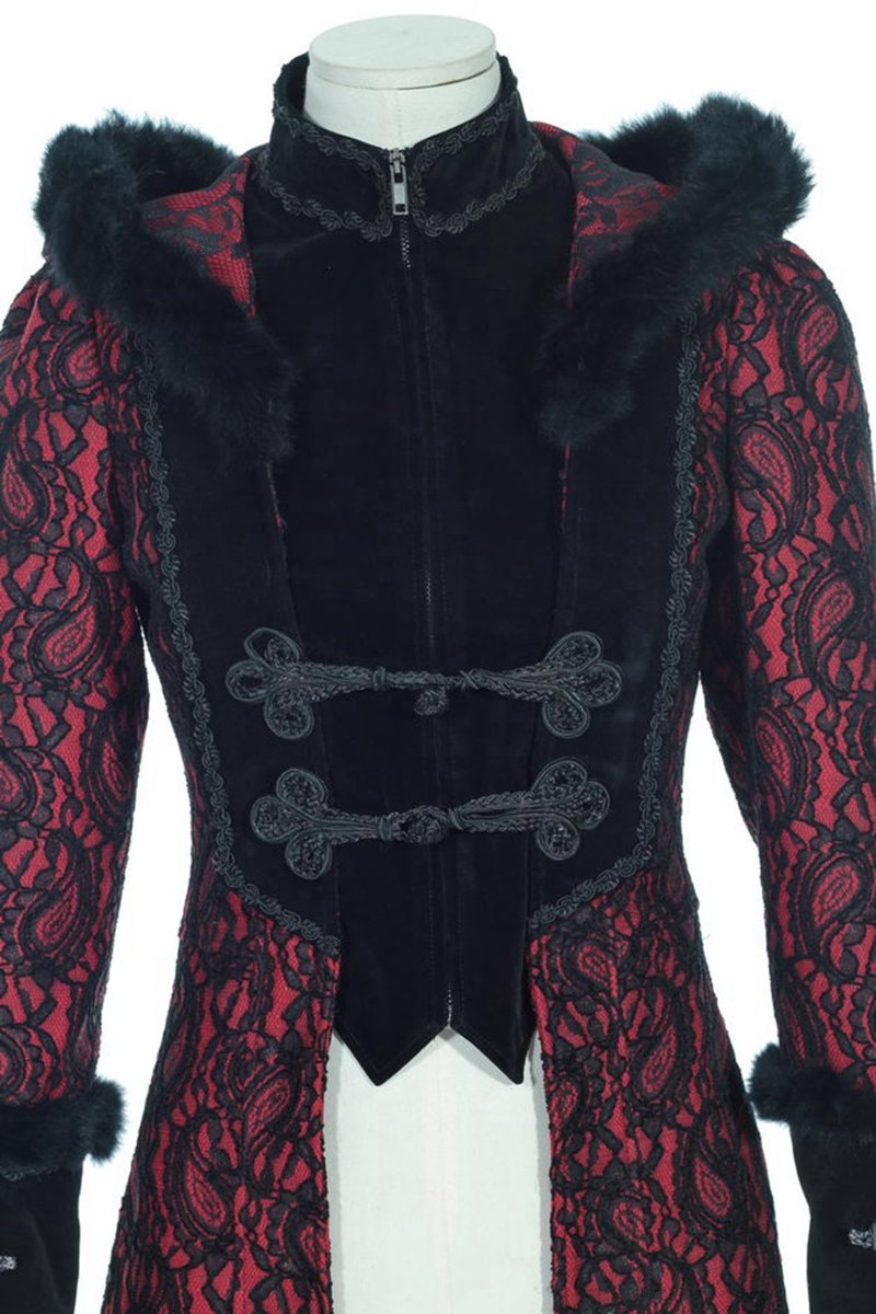 Gothic Long Hooded Coat