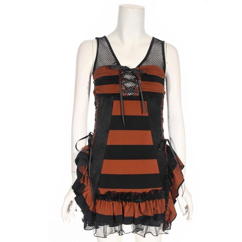 Gothic Short Sleeveless Dress