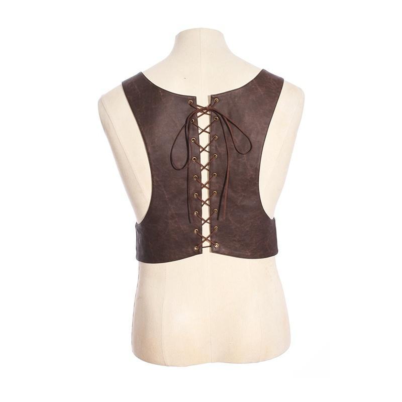 Men's Faux Leather Steampunk Body Harness