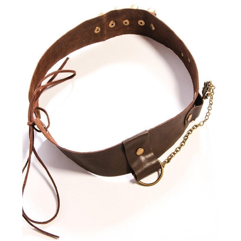 Men's Steampunk Bullet Faux Leather HatWear