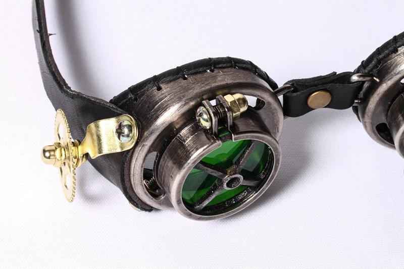 Men's Steampunk Welding Goggles with Gears