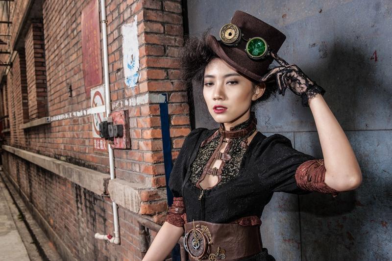 Steampunk Stylized Welding Goggles