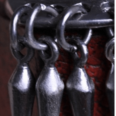 Unisex Dangling Spikes Steampunk Ring