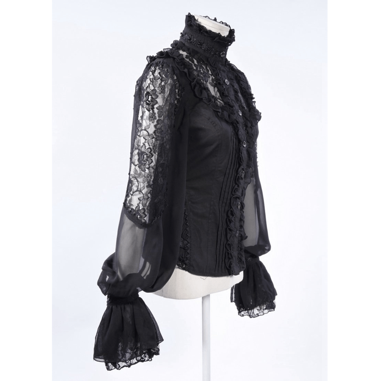 Vintage Frilly Full Sleeve Shirt