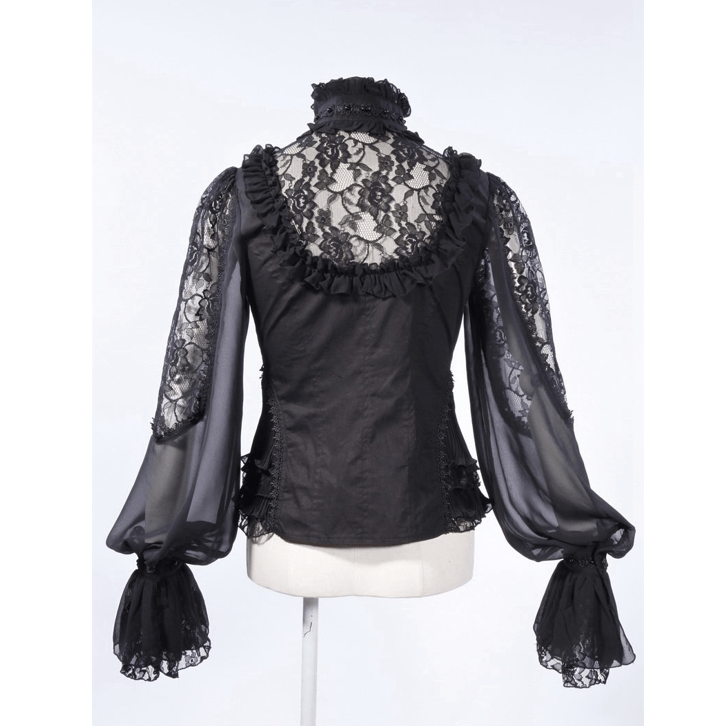 Vintage Frilly Full Sleeve Shirt