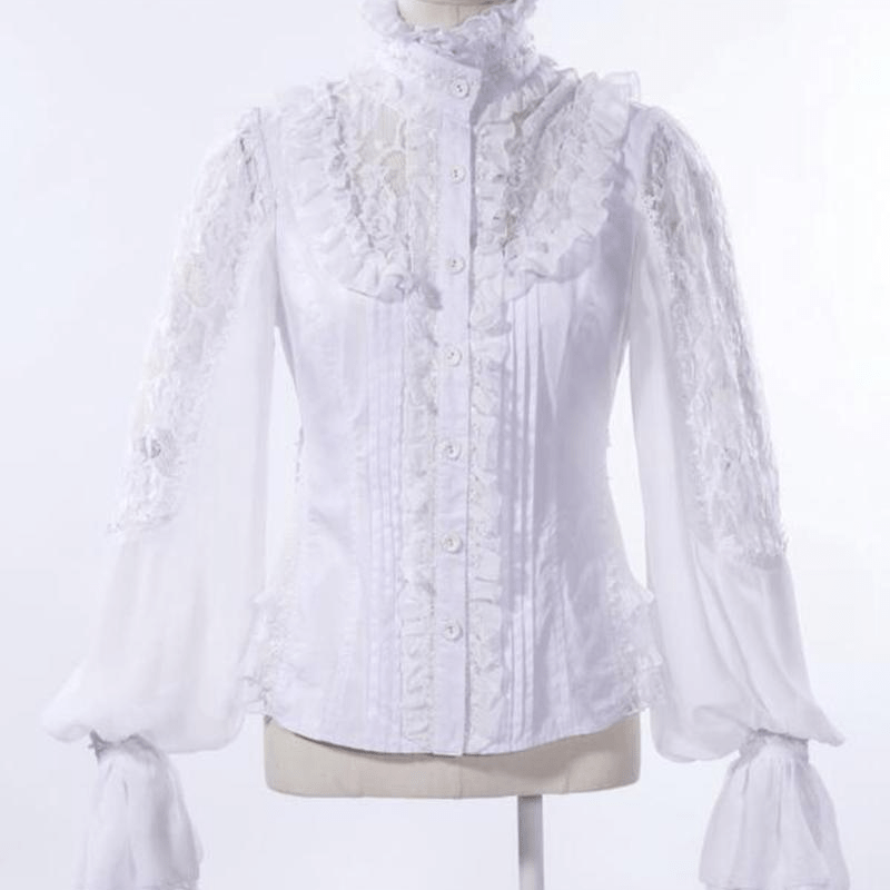 Vintage Frilly Full Sleeve Shirt