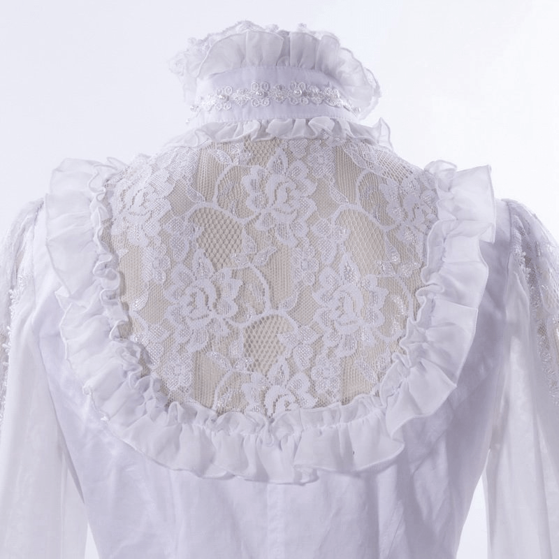 Vintage Frilly Full Sleeve Shirt