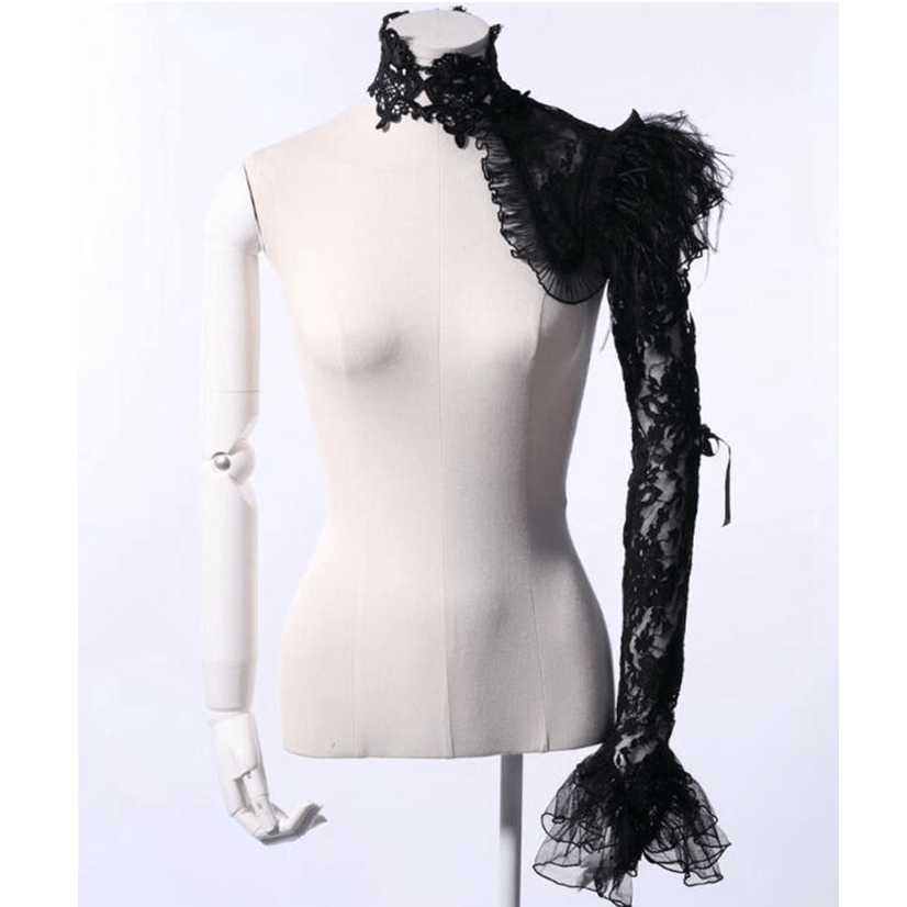 RQ-BL Vintage Goth Collar and Cuff