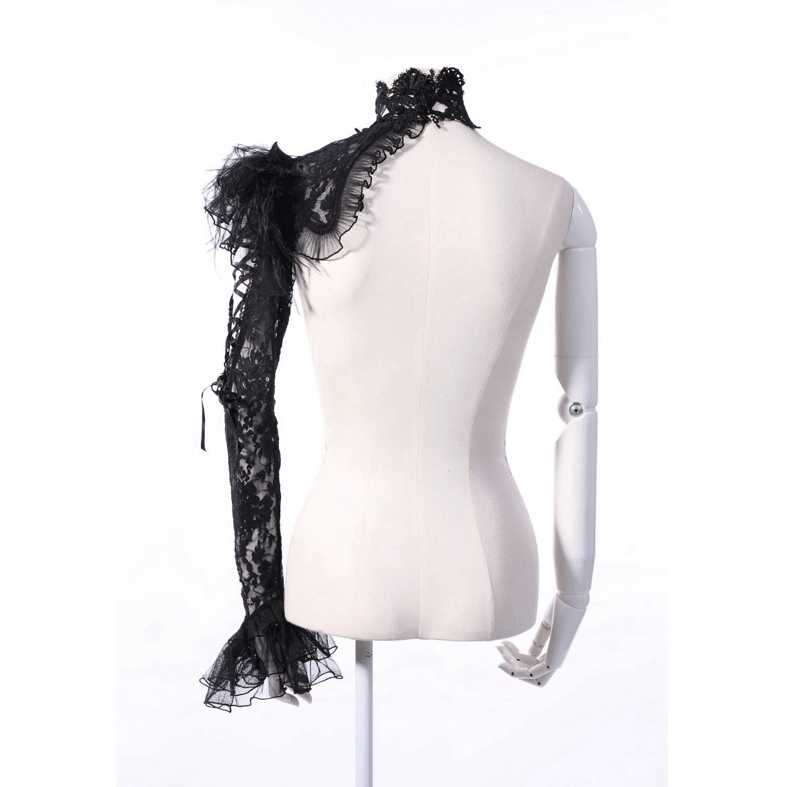 RQ-BL Vintage Goth Collar and Cuff