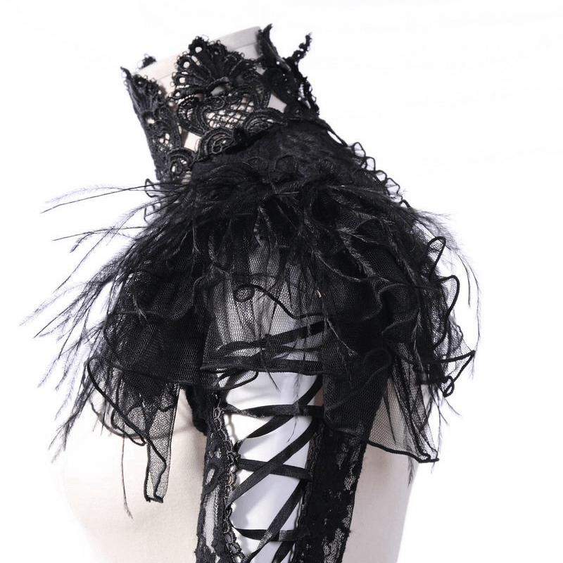 RQ-BL Vintage Goth Collar and Cuff