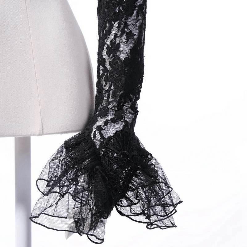 RQ-BL Vintage Goth Collar and Cuff