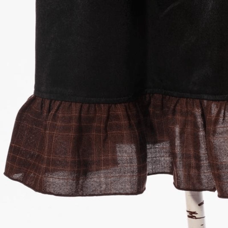 RQ-BL Women's Goth Middy Length Dress