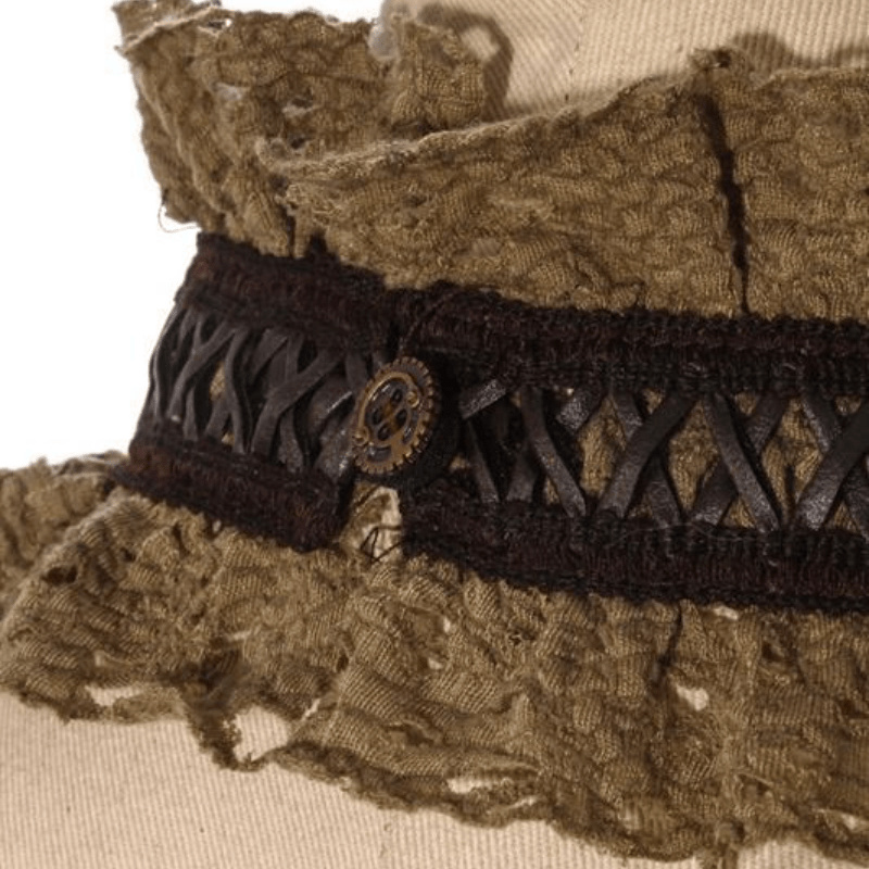 RQ-BL Women's Short Lace Top With Neck Collar