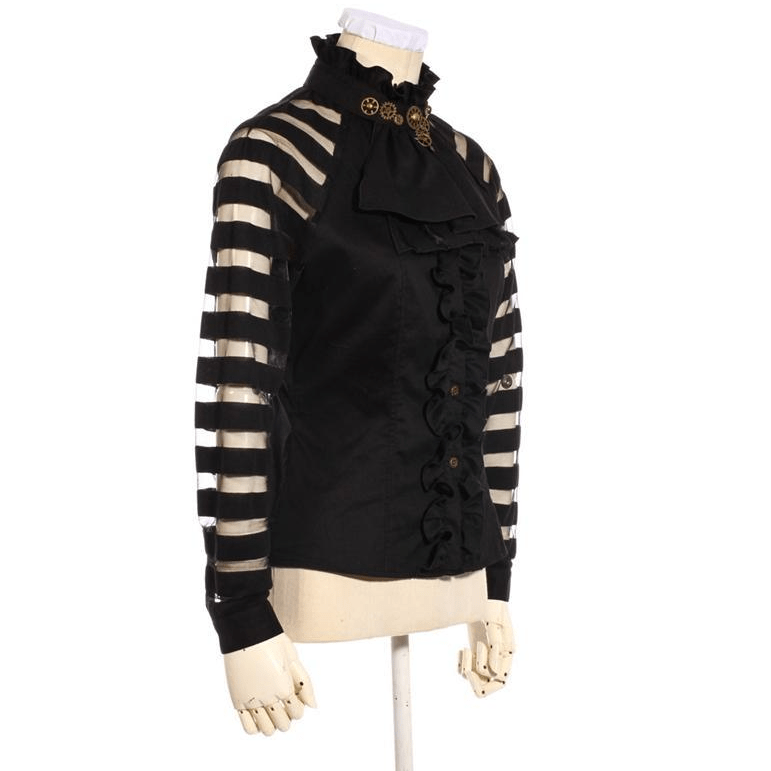 RQ-BL Women's Vintage Steampunk Top