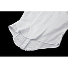 Darkinlove Women's Gothic Bat Collar Ruffled Shirt